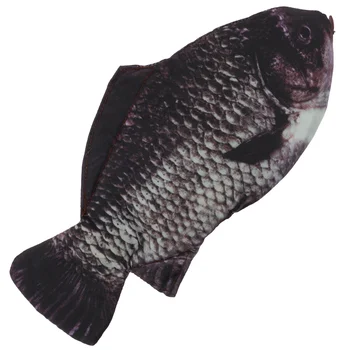 Чехол-органайзер в форме сумки с поддельной рыбой, держатель для детских канцелярских принадлежностей большой емкости