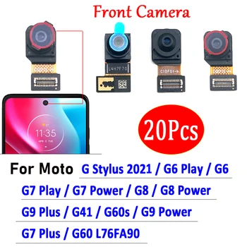 20шт, Протестированный Сменный Модуль Фронтальной Маленькой Камеры Гибкий Кабель Для Motorola Moto G Stylus 2021G6 Play G8 Power G9 Plus G41 G60s