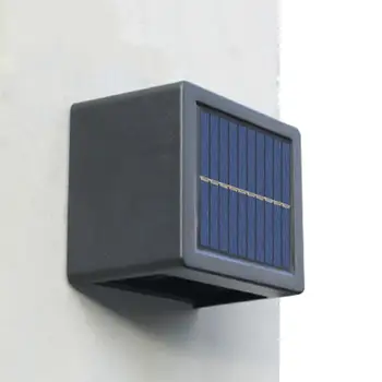 Солнечные настенные светильники Солнечные бра Наружные балконные прожекторы IP65 Водонепроницаемый Умный датчик Регулируемый диапазон освещения